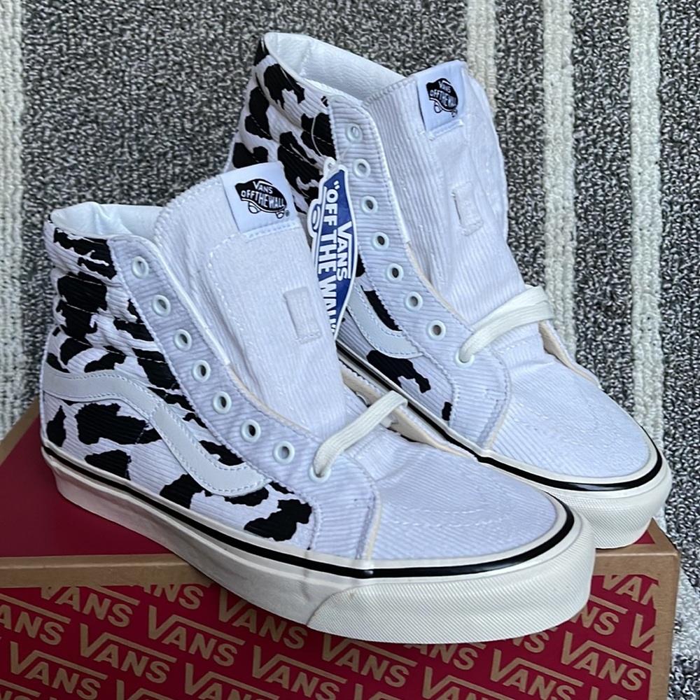 Vans Sk8-Hi 38 Dx Anaheim Factory Cow Print MENS - Picture 5 of 16